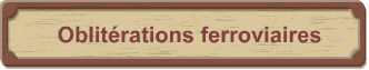 Oblit�rations ferroviaires